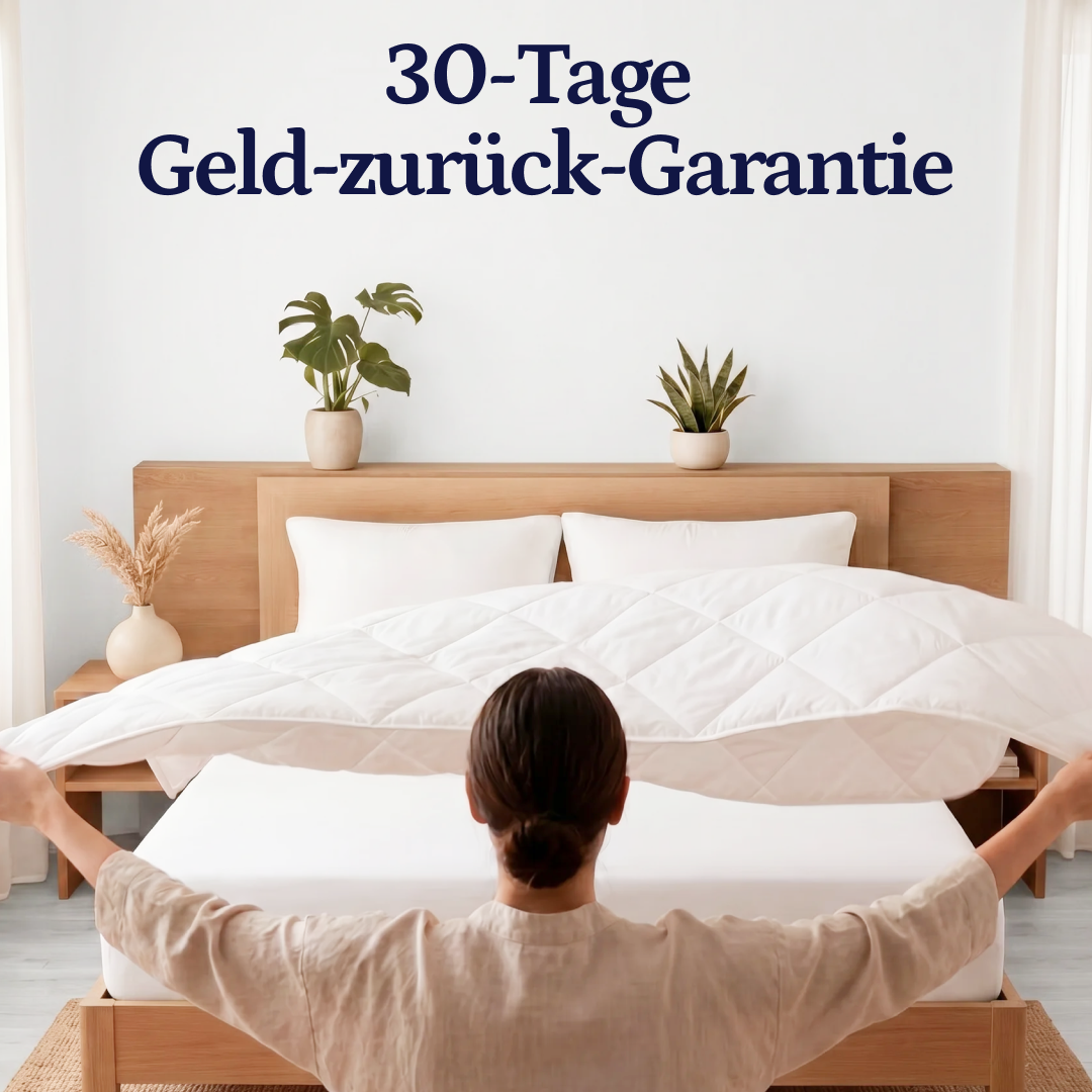 Simple Sleep™ The quick-drying 2-in-1 duvet that eliminates the need for bedding.
