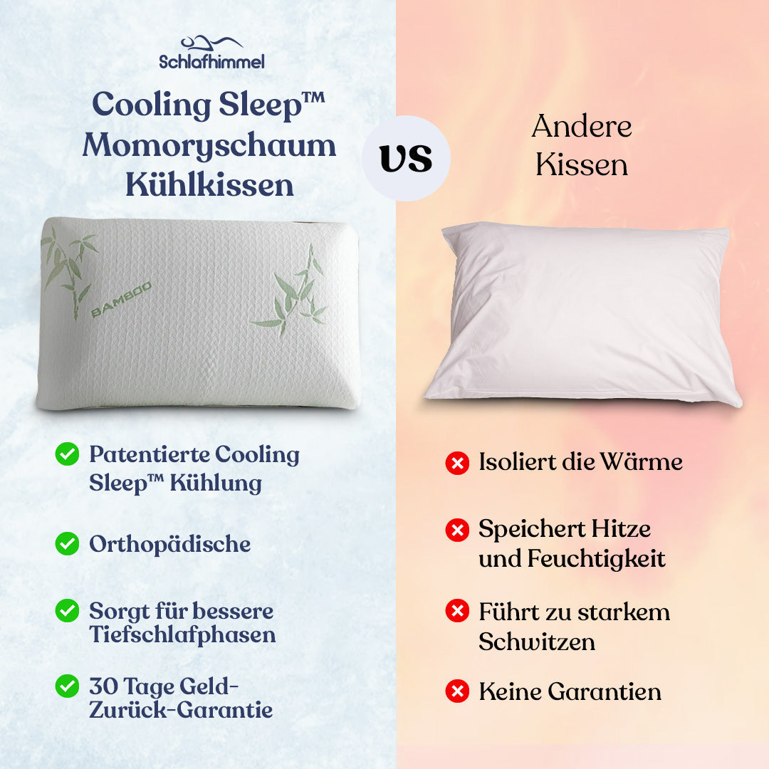 Schlafhimmel Cooling Sleep™ Memoryschaum Kühlkissen
