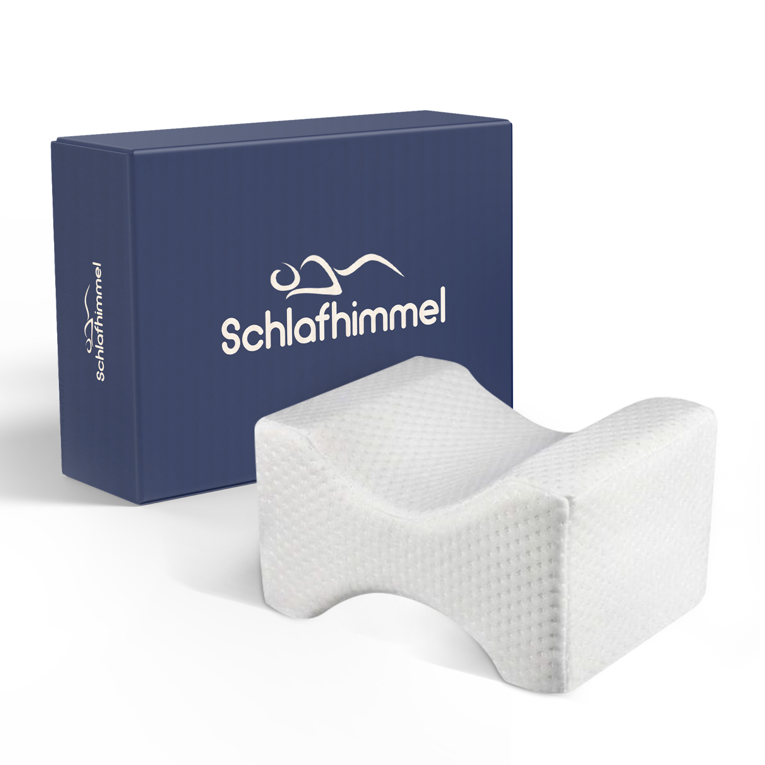 Orthopädisches Kniekissen aus Memoryschaum