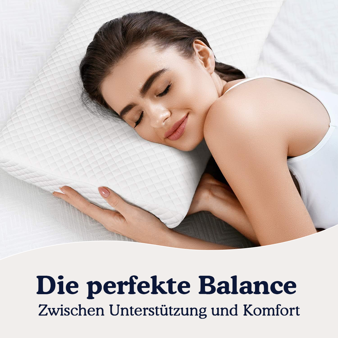 Schlafkissen aus Memoryschaum für Seitenschläfer - Schlafhimmel